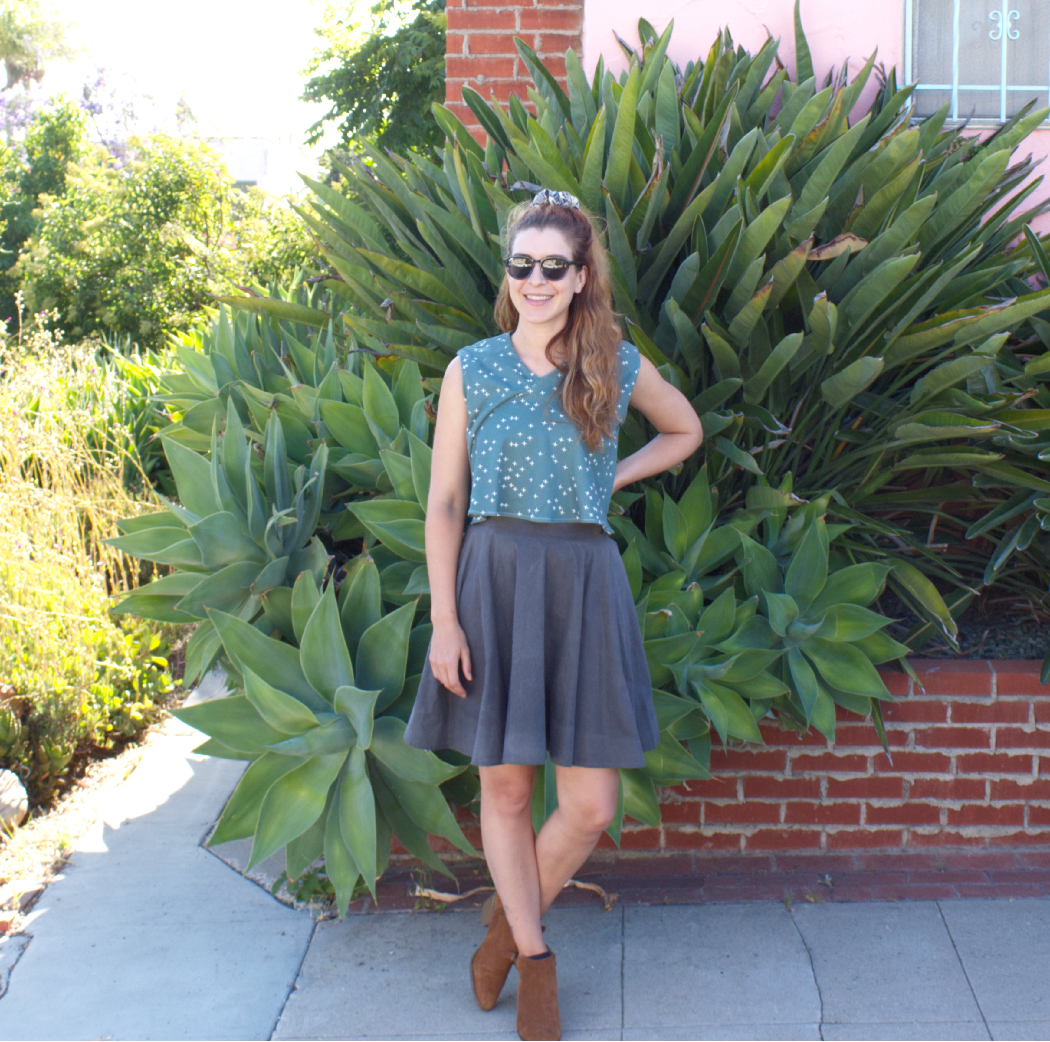 Sewing Pattern Variation: The Sleeveless Ilma Raglan | The Flora 