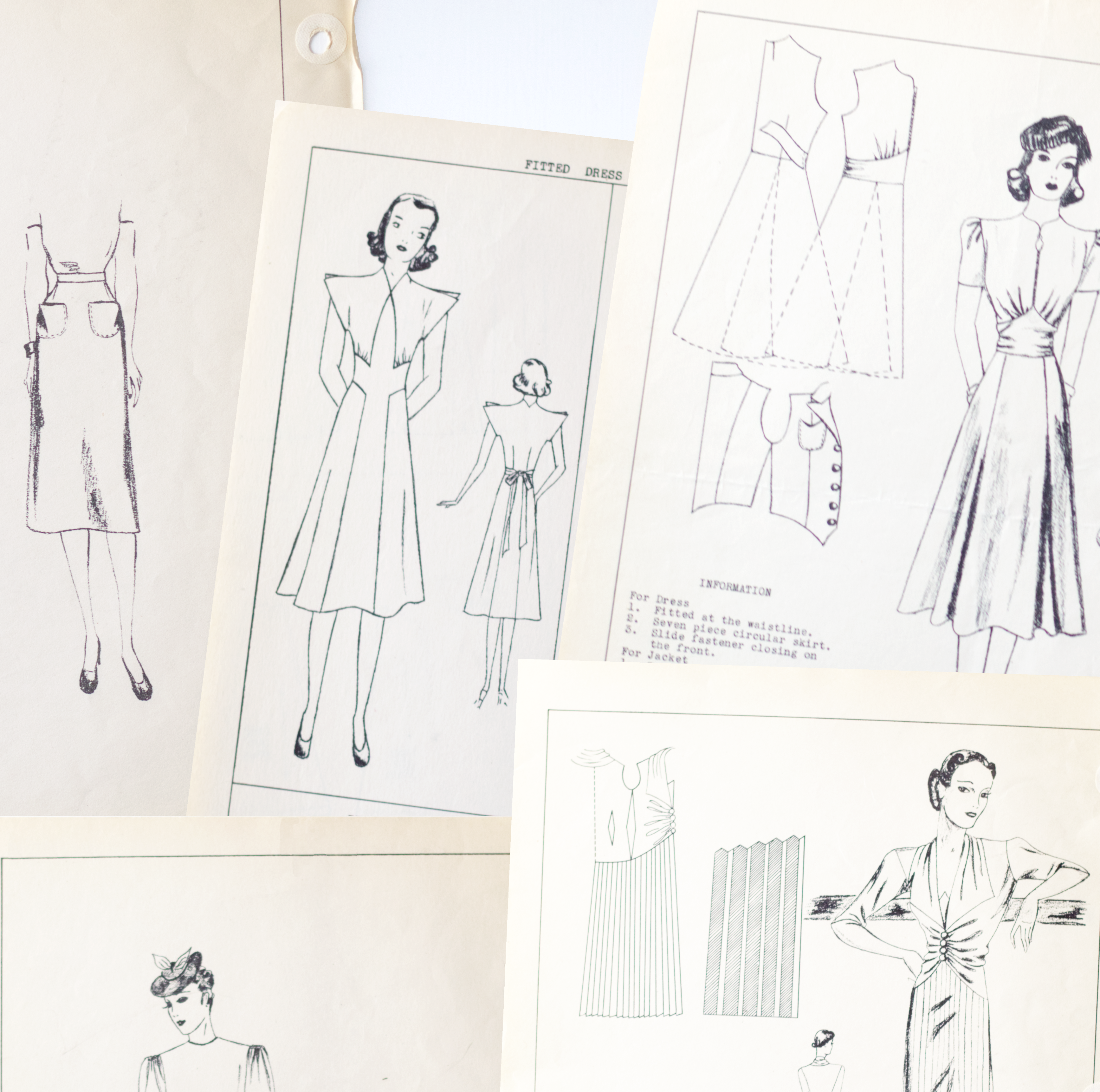 5 Ways To Be Inspired By Vintage Sewing Patterns | The Flora Modiste 5 Ways To Be Inspired By Vintage Sewing Patterns | The Flora Modiste